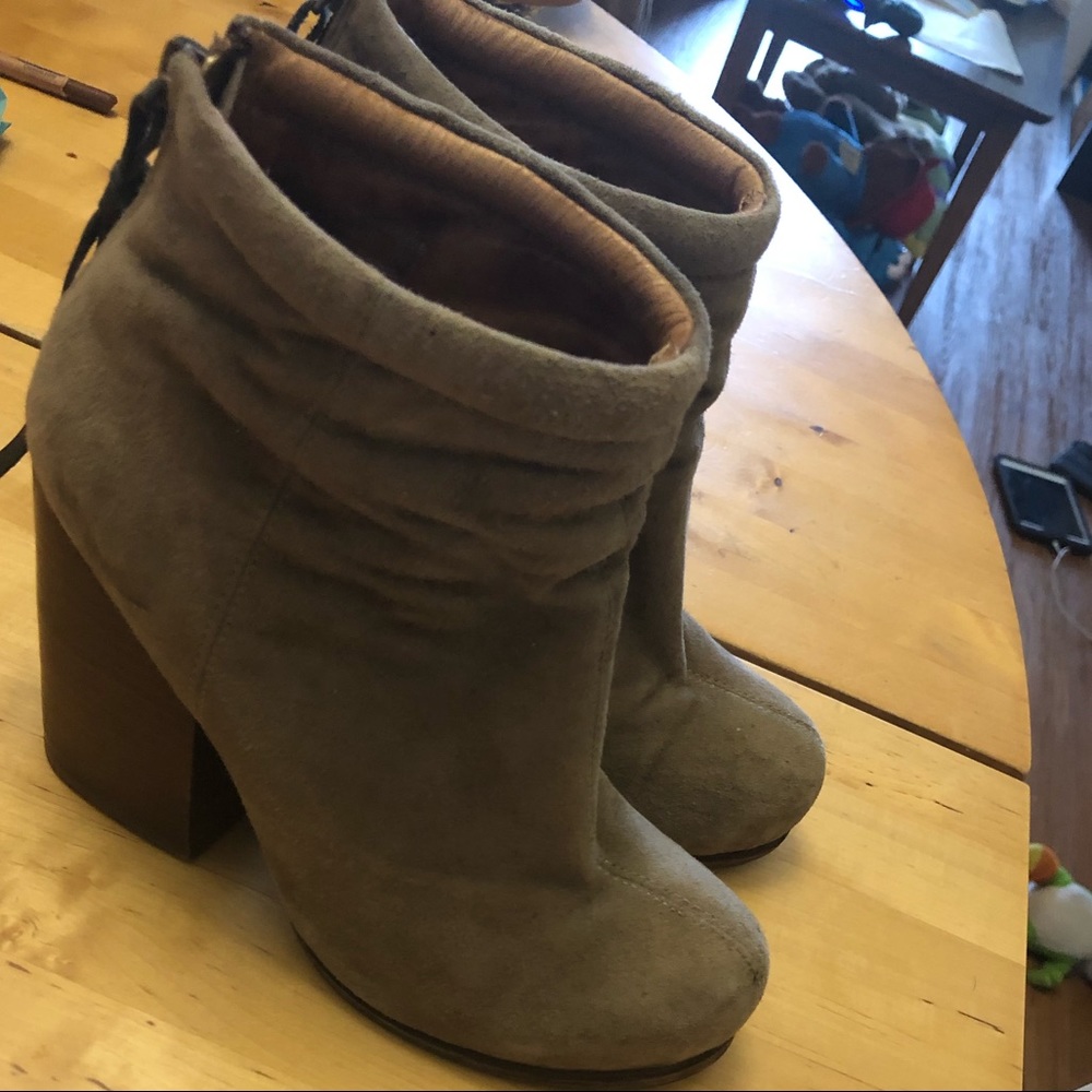 Jeffrey Campbell Suede Booties